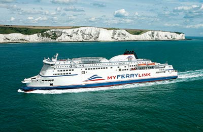 the now defunct cross channel ferry operator, MyFerryLink, formerly SeaFrance image of a now defunct cross channel ferry operator, MyFerryLink, formerly SeaFrance